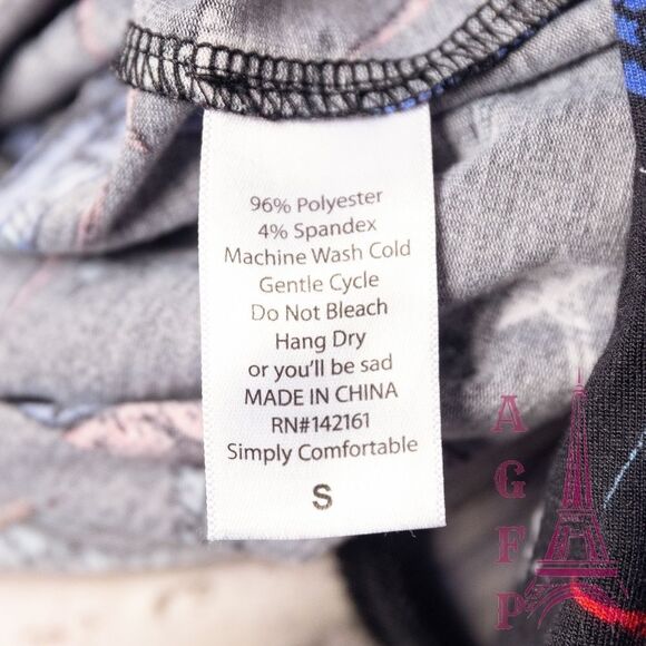 Lularoe Julia dress size S fireworks red blue Firecracker casual comfy  💖2/$30 - Picture 12 of 12